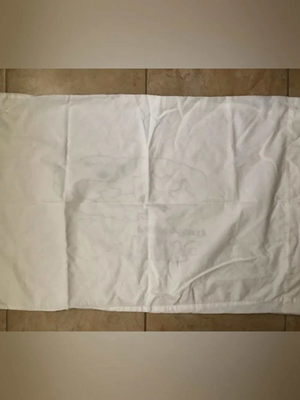 Disney Cruise Line Pluto's Pajama Party Pillowcase - White